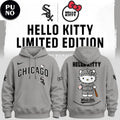 Chicago White Sox x Hello Kitty Night 2026 Gray Hoodie T-Shirt