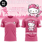 Chicago White Sox x Hello Kitty Night 2026 Pink Hoodie Shirt