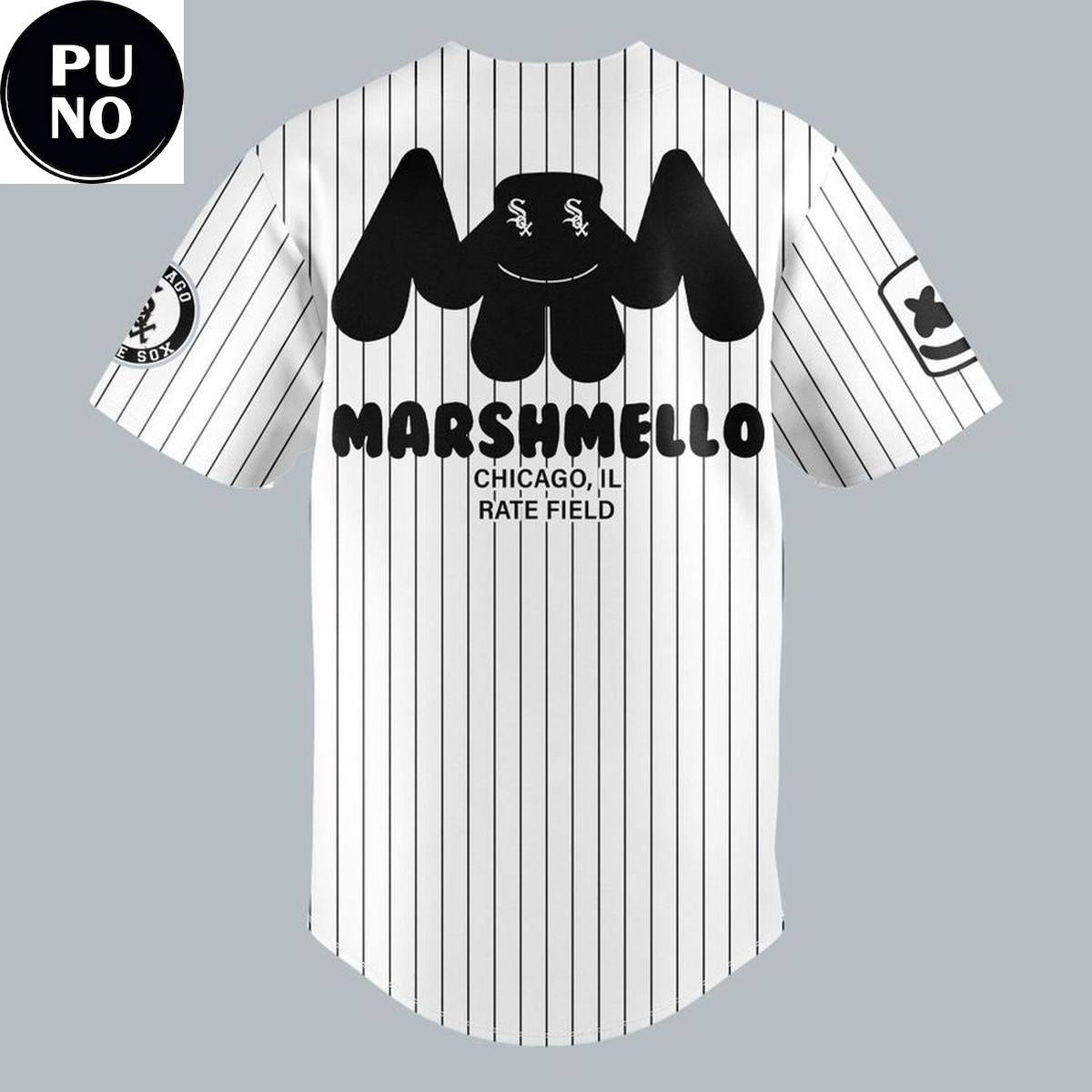 Chicago White Sox x Marshmello Postgame Concerts 2026 Baseball Jersey