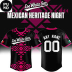 Chicago White Sox x Mexican Heritage Night 2026 Personalized Baseball Jersey
