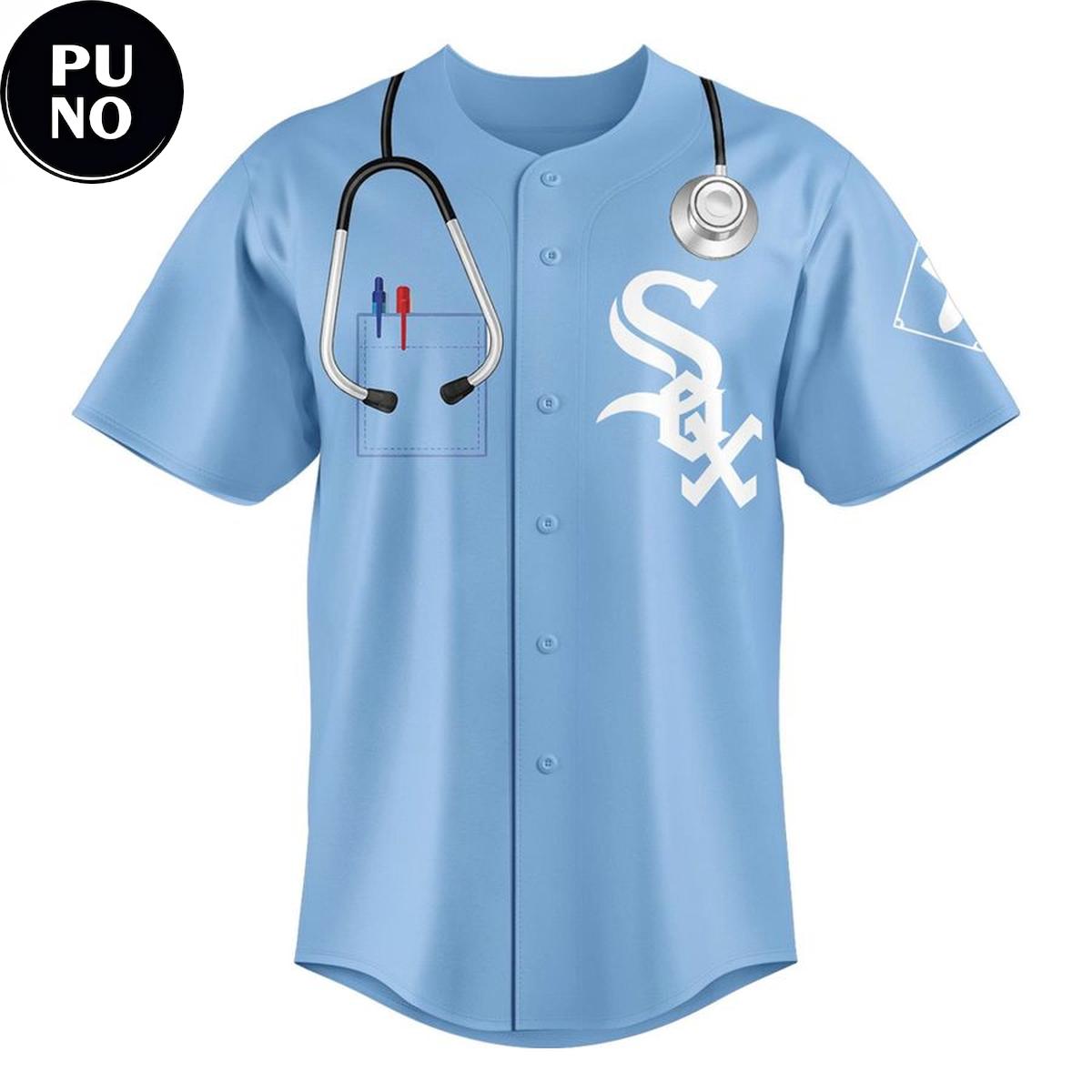 Chicago White Sox x Nurse Appreciation Day 2026 Personalized Baseball Jersey