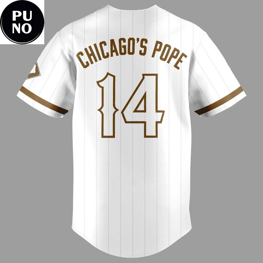 Chicago White Sox x Sister Mary Jo Sobieck 2026 Southshide Chicago’s Pope Baseball Jersey