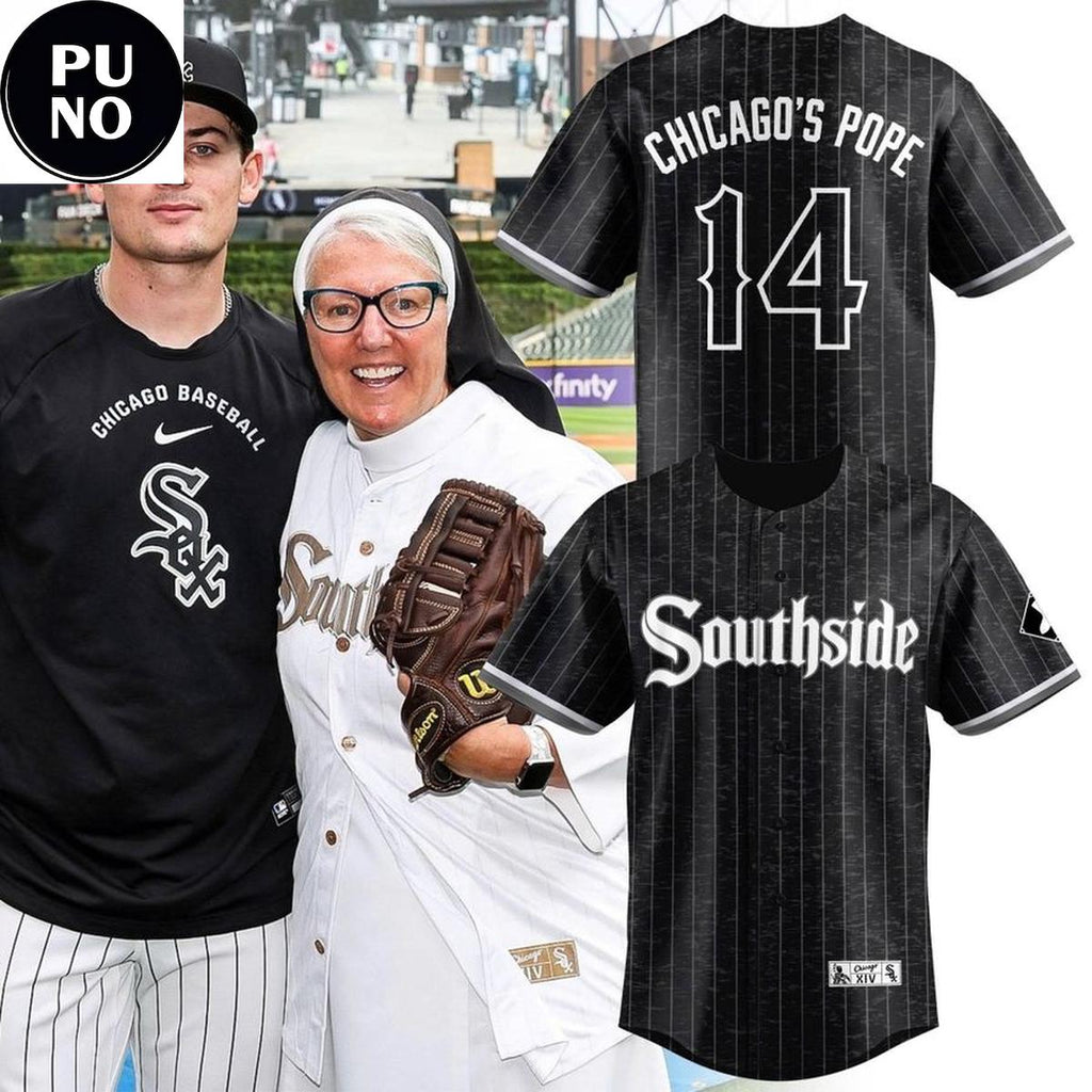 Chicago White Sox x Sister Mary Jo Sobieck 2026 Southshide Chicago’s Pope Baseball Jersey