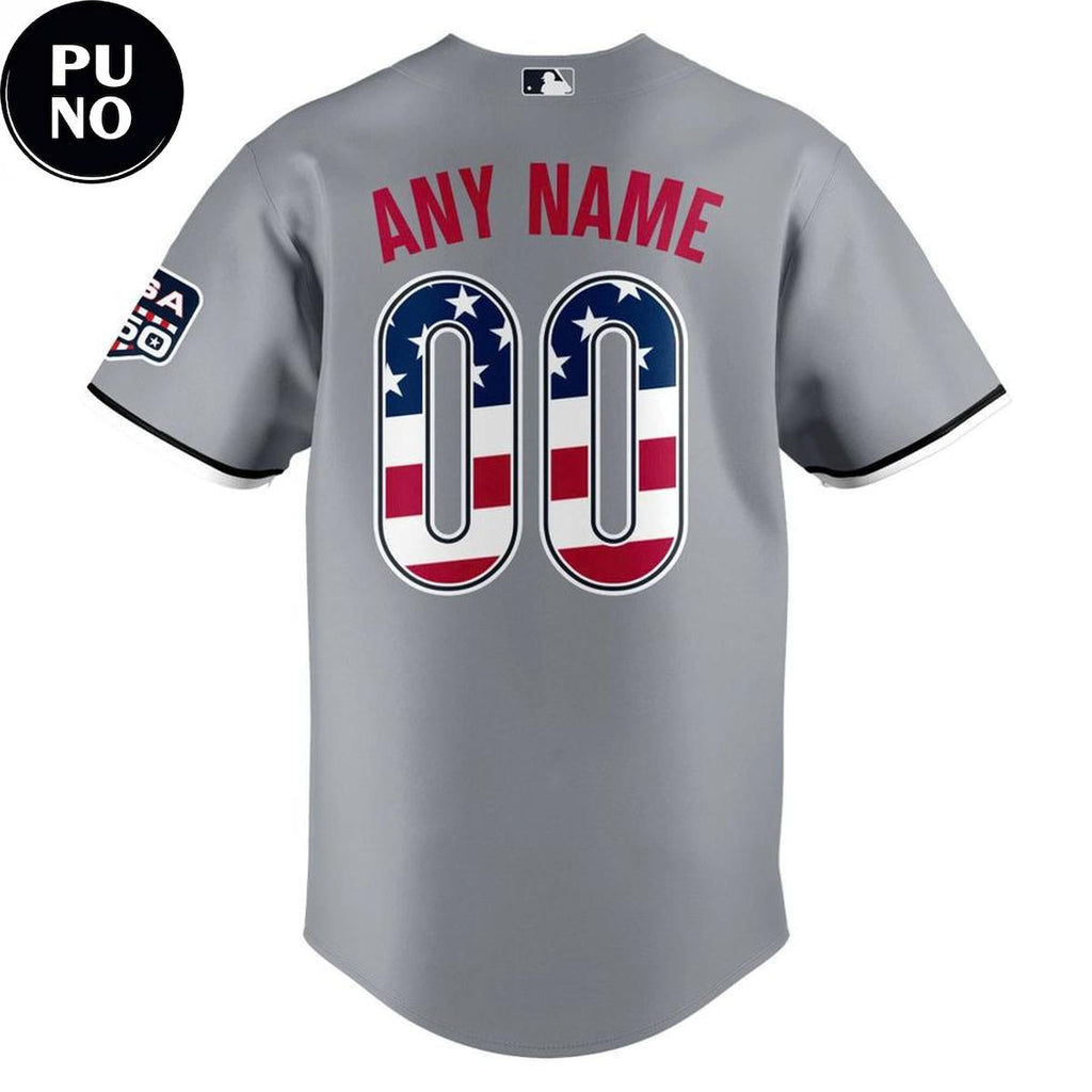Chicago White Sox x USA 250 Fourth of July 2026 Personalized Baseball Jersey