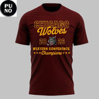 Chicago Wolves 2026 Western Conference Champion Shirt