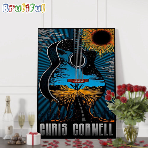Chris Cornell’s 60th birthday July 20 2024 Tour Wall Art Poster Canvas
