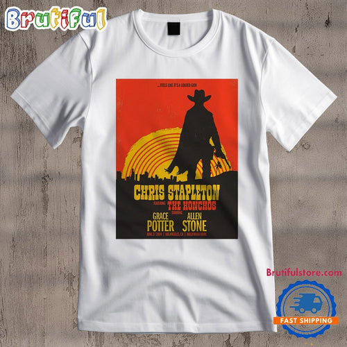 Chris Stapleton June 27 2024 Hollywood Bowl Los Angeles CA T Shirt