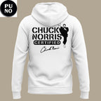 Chuck Norris 2026 Certified Signed For Fans Hoodie Shirt