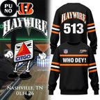Cincinnati Bengals Who Dey Haywire 513 Hoodie Shirt