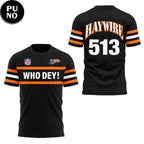 Cincinnati Bengals Who Dey Haywire 513 Hoodie Shirt