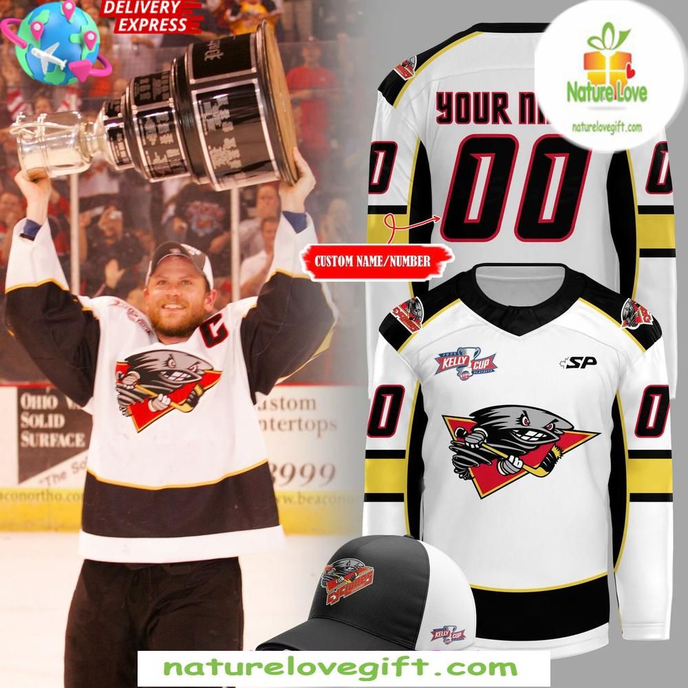 Cincinnati Cyclones 2026 Kelly Cup Playoffs Hockey Jersey