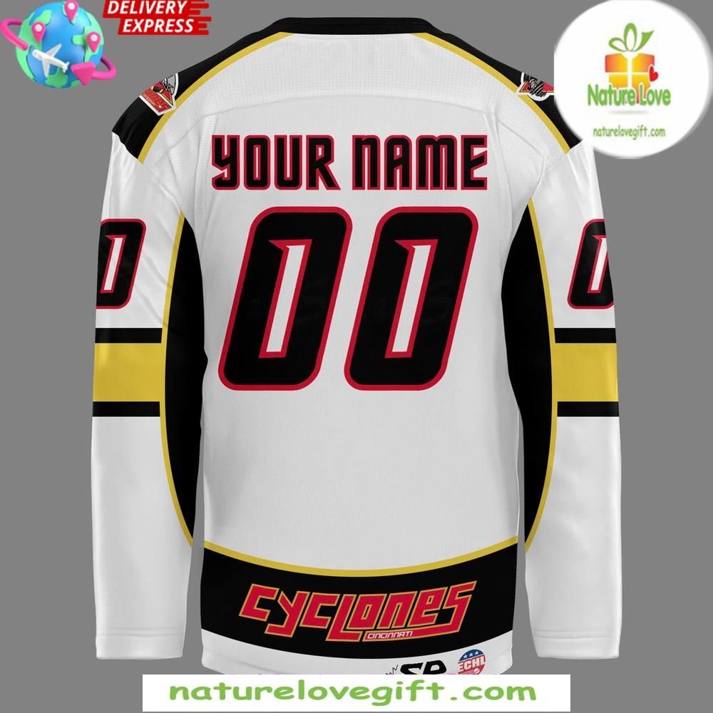 Cincinnati Cyclones 2026 Kelly Cup Playoffs Hockey Jersey