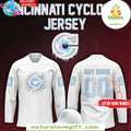 Cincinnati Cyclones Hockey Jersey Ice Blue Special Edition