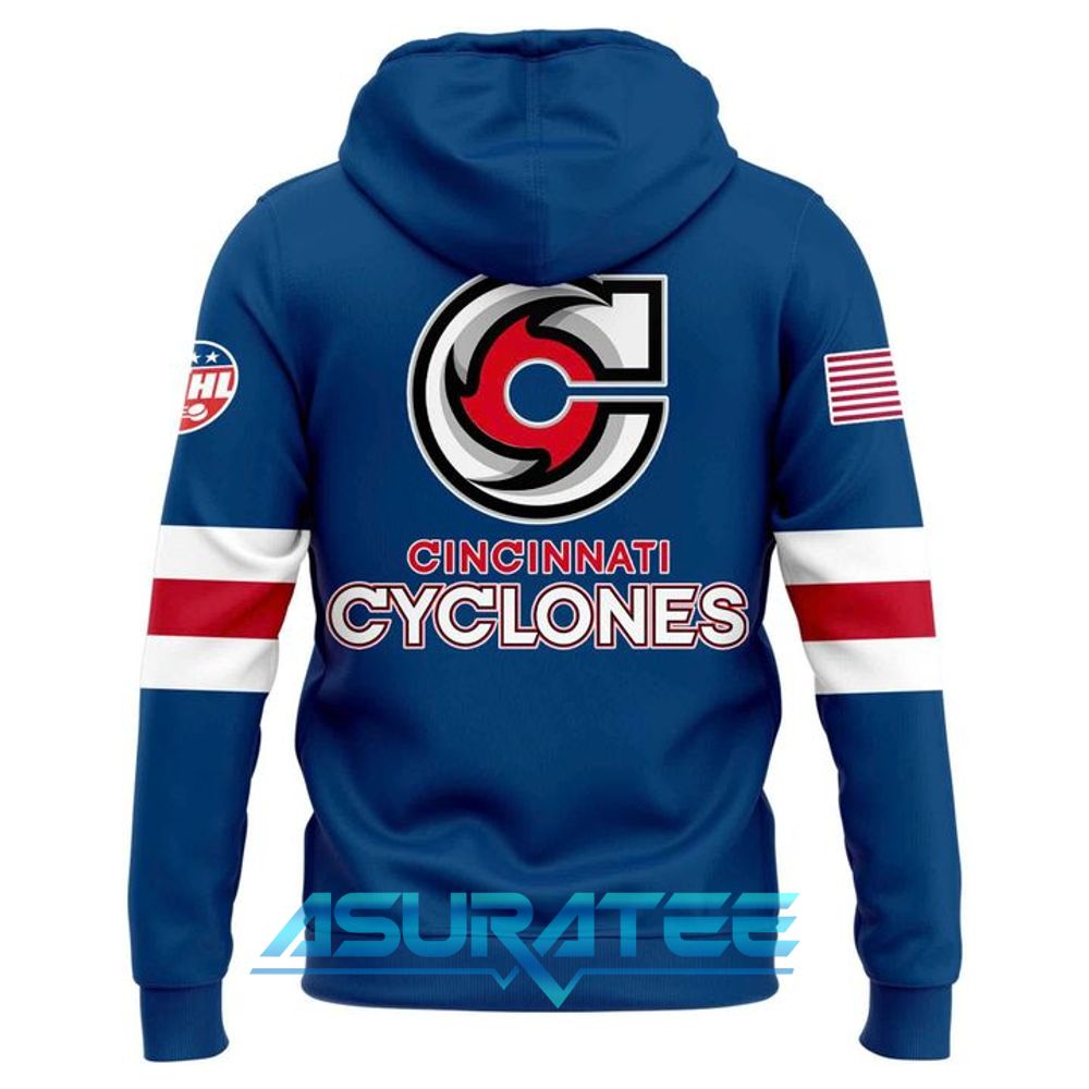 Cincinnati Cyclones Miracle On Air Hoodie 2026