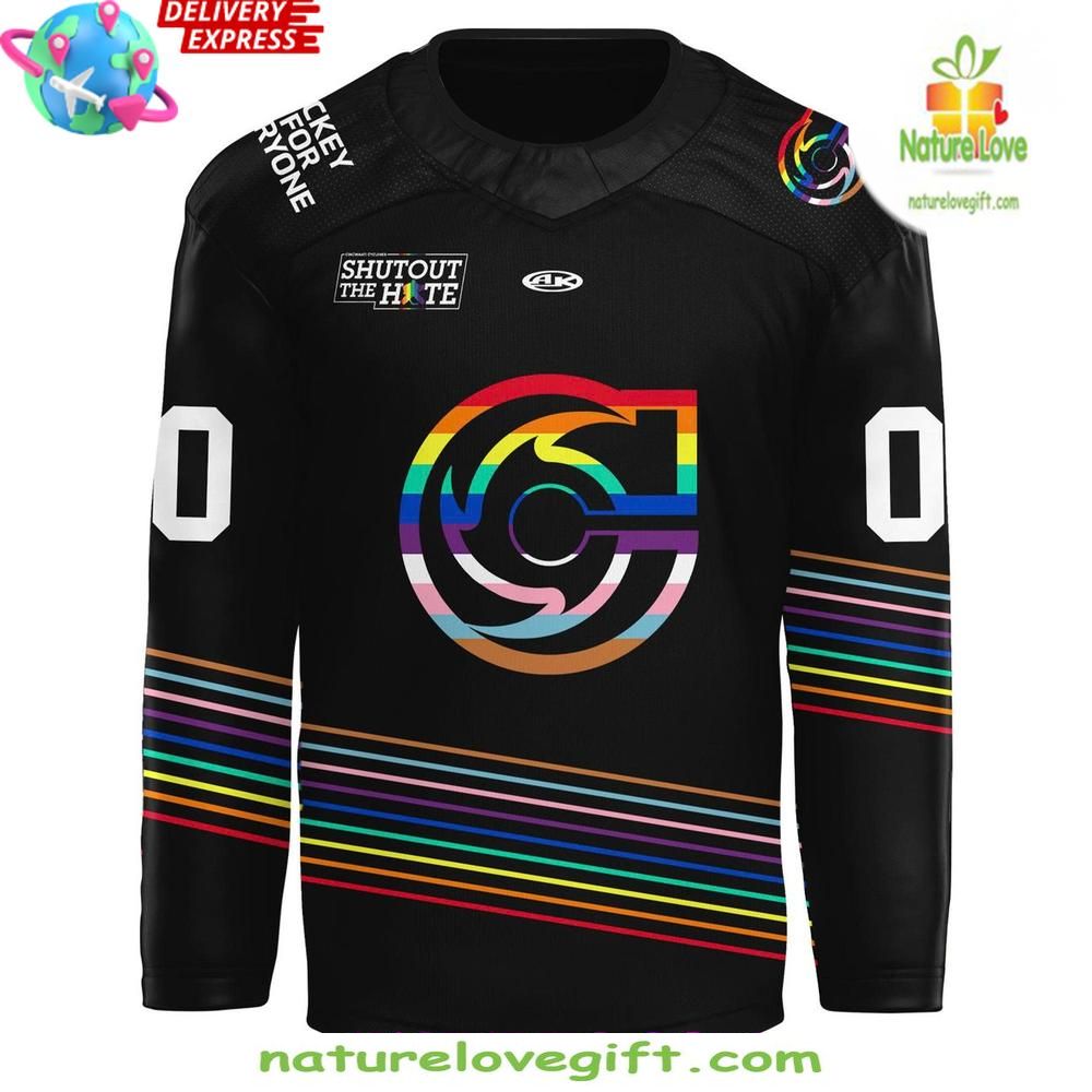 Cincinnati Cyclones 2026 Shutout The Hate Hockey Jersey