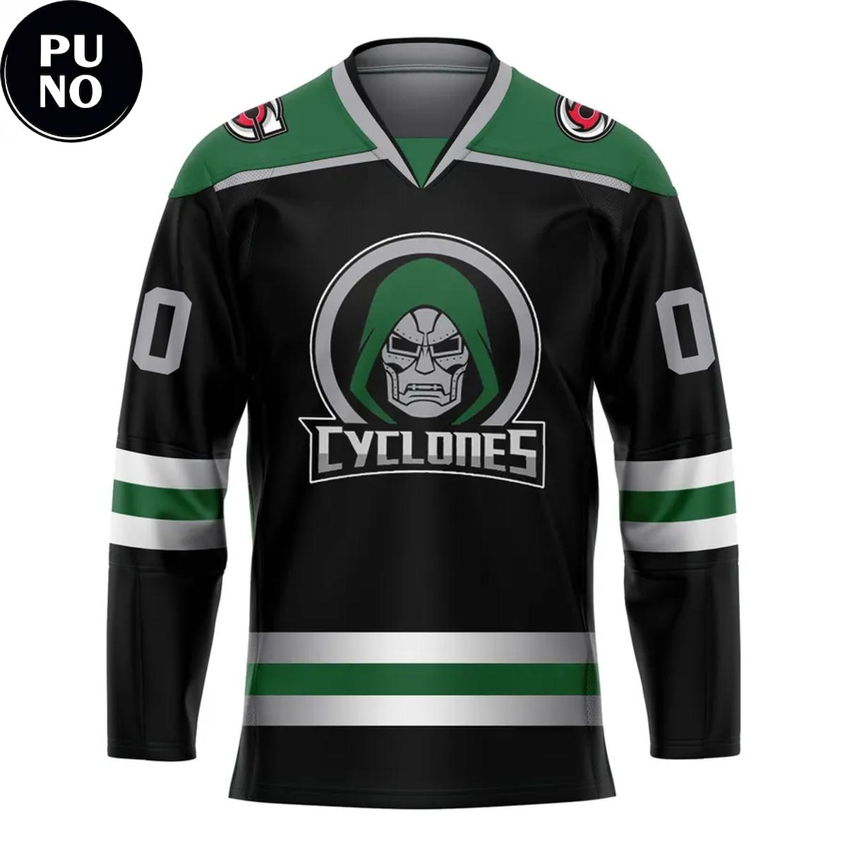 Cincinnati Cyclones x Dr. Doom 2026 Personalized Hockey Jersey