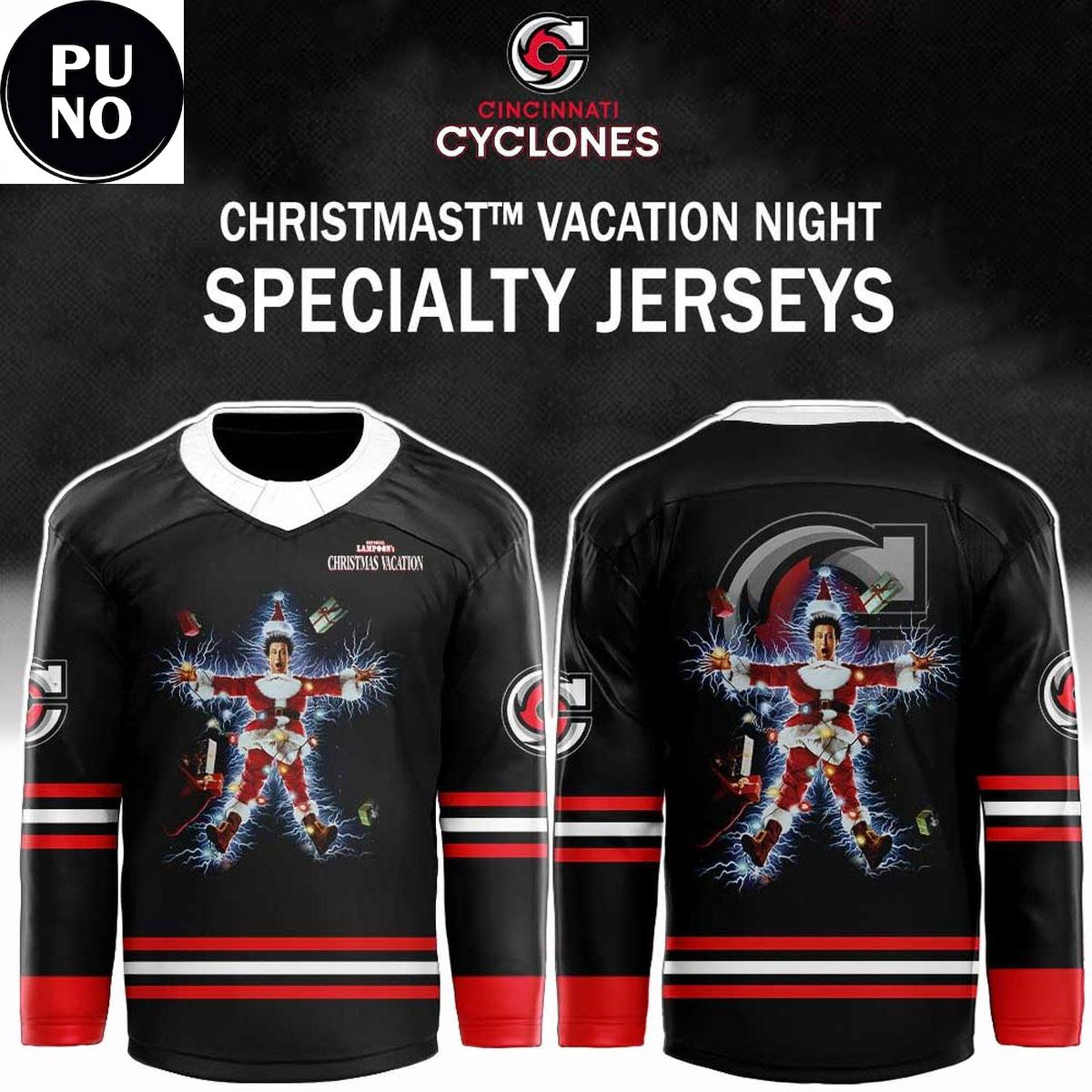 Cincinnati Cyclones x National Lampoons Christmas Vacation 2026 Hockey Jersey