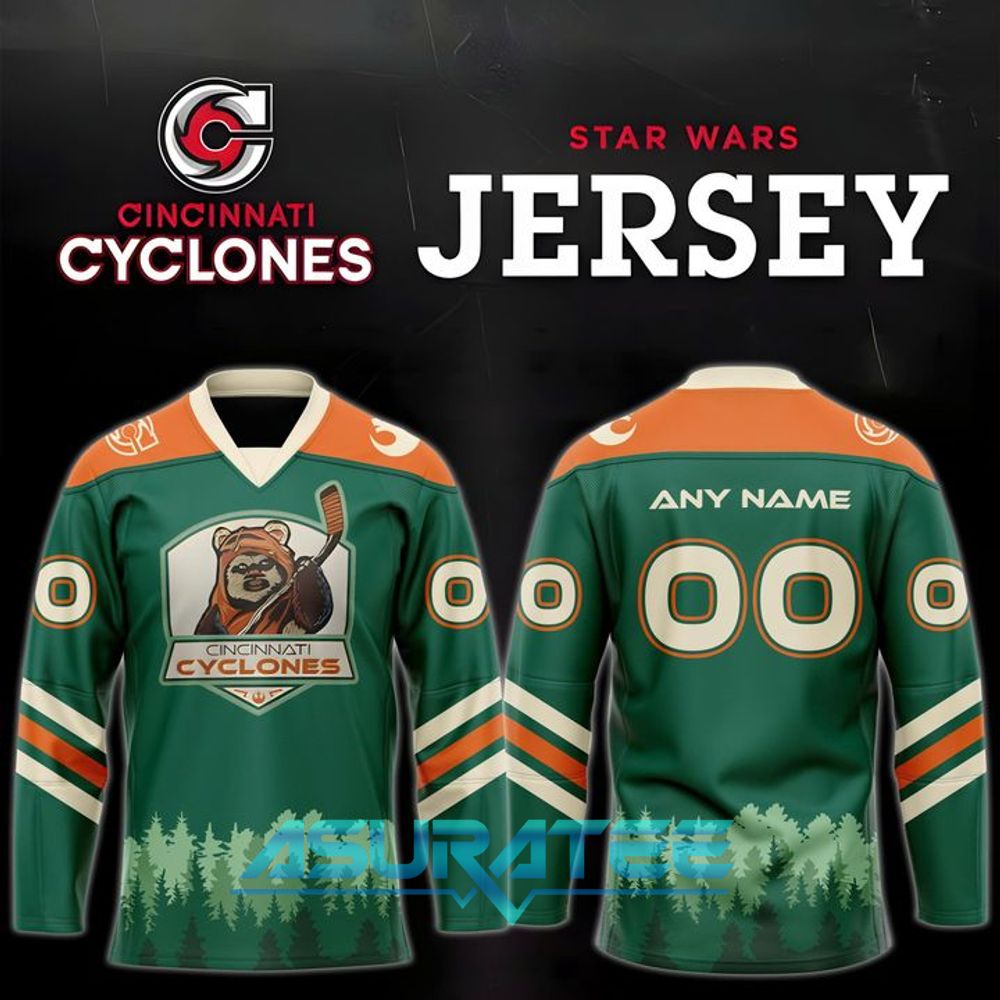 Cincinnati Cyclones x Star Wars 2025 Hockey Jersey