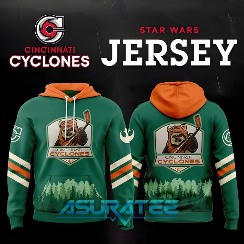 Cincinnati Cyclones x Star Wars 2025 Hoodie