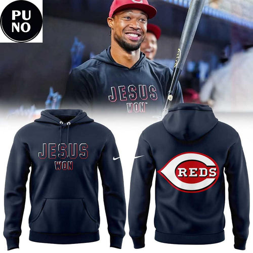 Cincinnati Reds Jesus Won 2026 Hoodie T-Shirt
