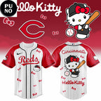 Cincinnati Reds x Hello Kitty Day 2026 Baseball Jersey