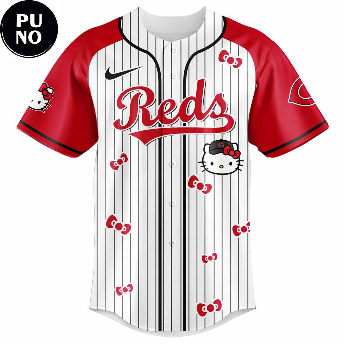 Cincinnati Reds x Hello Kitty Day 2026 Baseball Jersey