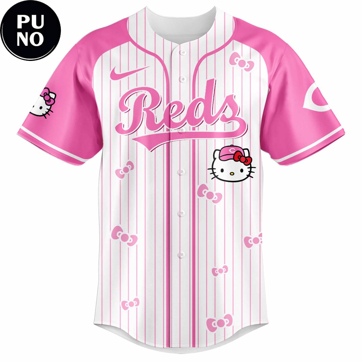 Cincinnati Reds x Hello Kitty Day 2026 Baseball Jersey