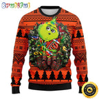 Cincinnati Bengals Christmas Ugly Sweater Grinch Hug Xmas Day Show Your Team Spirit