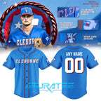 Cleburne Railroaders Alternate Cleburne Blue 2026 Baseball Jersey