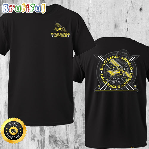 Cleetus Mcfarland Bald Eagle Airfield Vintage T Shirt