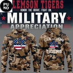 Clemson Tigers 2026 Military Appreciation Hoodie T-Shirt