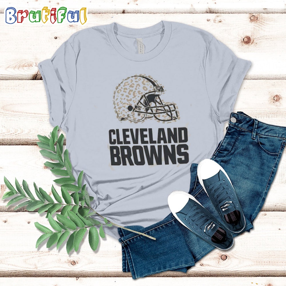 Cleveland Browns Women’s ’47 Cream Panthera Frankie T-Shirt