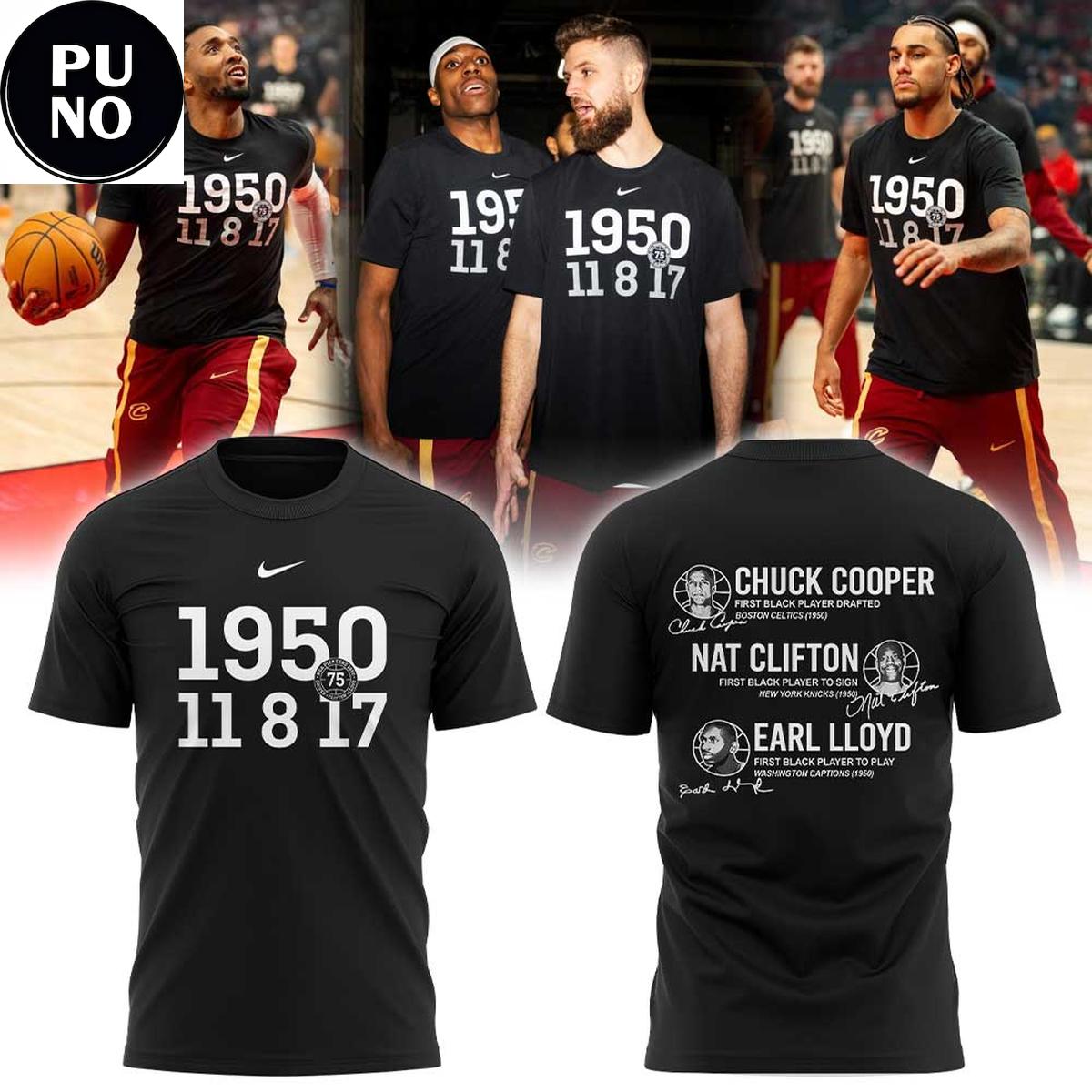 Cleveland Cavaliers Black History Month & Happy Pioneers Day 2026 Hoodie T-Shirt