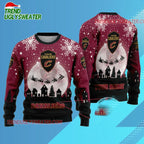 Cleveland Cavaliers Moonlit Sleigh Ride Ugly Christmas Sweater