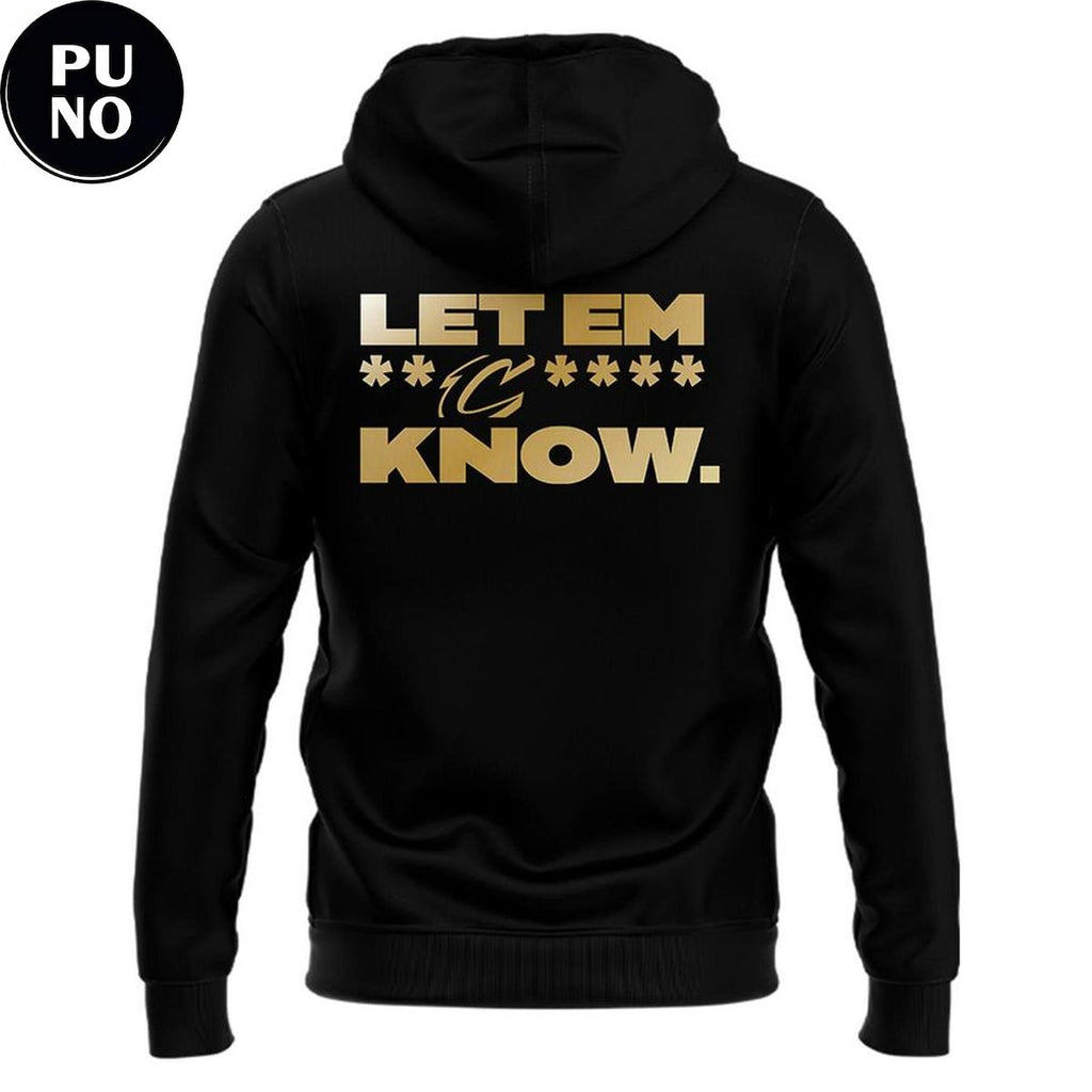 Cleveland Cavaliers Playoffs Let ‘Em Know 2026 Hoodie T-Shirt
