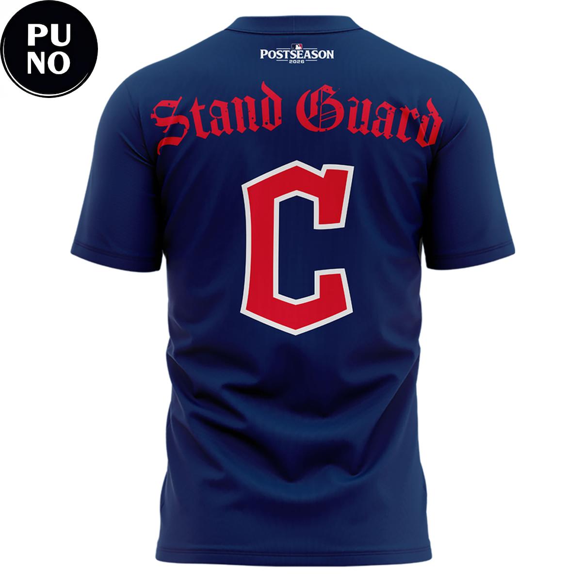 Cleveland Guardians 2026 MLB Postseason Clinched T-Shirt