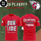 Cleveland Guardians 2026 Playoffs AL Central Champions T-Shirt
