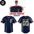Cleveland Guardians Armed Forces Night 2026 Personalized Baseball Jersey