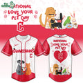 Cleveland Guardians National Love Your Pet Day 2026 Exclusive Baseball Jersey