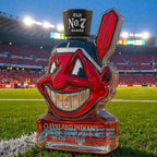 Cleveland Indians Chief Wahoo Whiskey Decanter