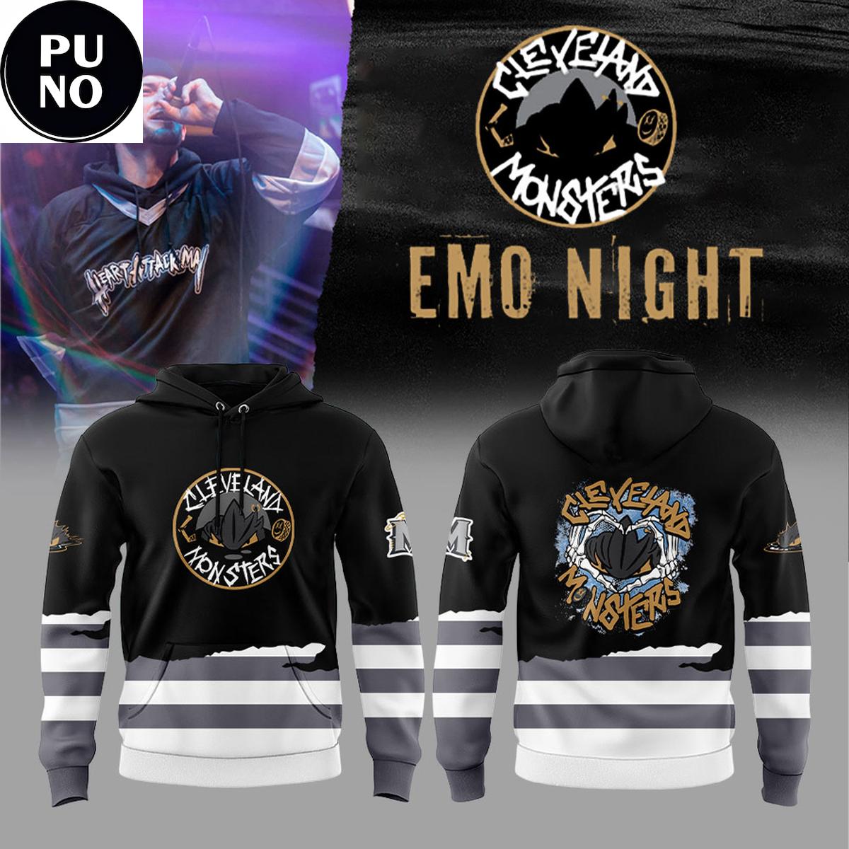 Cleveland Monsters Emo Night 2026 Hoodie T-Shirt