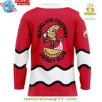 Cleveland Monsters Red Jersey Pucks Pierogies Weekend Special