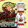 Cleveland Monsters x Polish Boys Limited Edition Hockey Jersey
