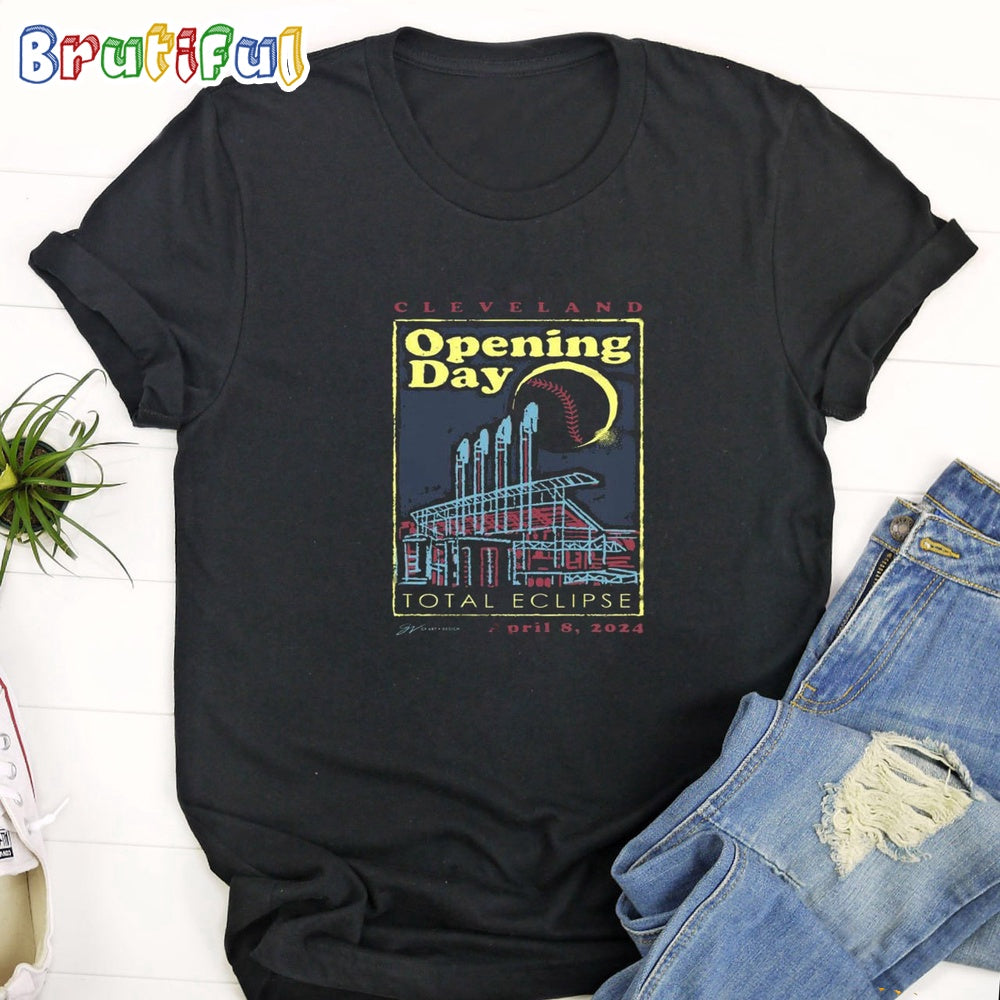 Cleveland Opening Day 2024 Total Eclipse T Shirt