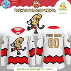 Cleveland Pierogies Hockey Jersey Pucks Pierogies Weekend