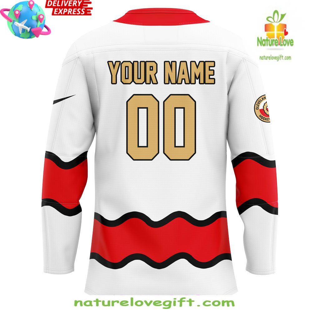 Cleveland Pierogies Hockey Jersey Pucks Pierogies Weekend