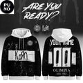 Club Olimpia x Korn 2026 Two Worlds One Passion Personalized Hoodie T-Shirt