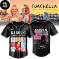Coachella Festival State of Mind 2026 Karol G Baseball Jersey