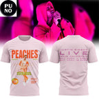 Coachella Justin Bieber Live 2026 Peaches Hoodie T-Shirt