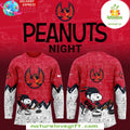Peanuts Hockey Jersey Coachella Valley Firebirds 75th Anniversary